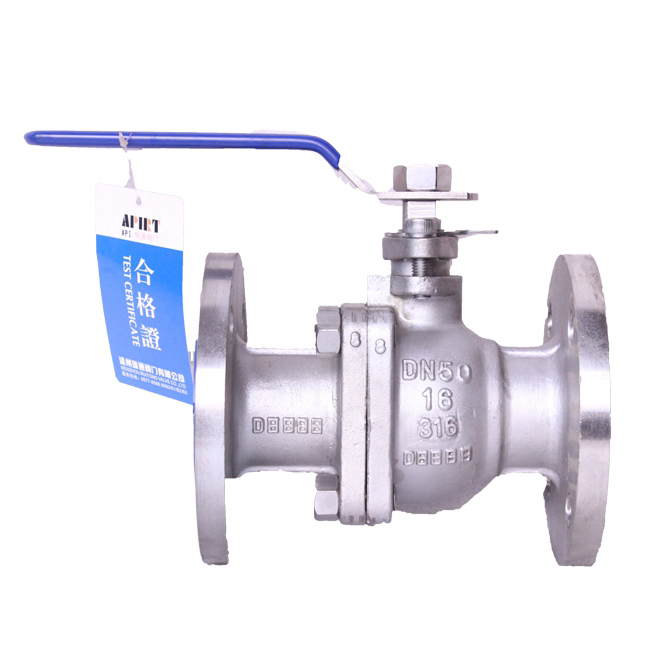 Stainless steel chemical department standard ball valve